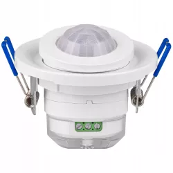Czujnik RUCHU i zmierzchu LED regulowany PIR 360° na podczerwień sufitowy-5903002036525