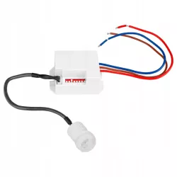 Czujnik RUCHU zmierzchu LED sensor PIR z kablem na podczerwień-5903002030264