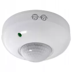 CZUJNIK RUCHU LED zmierzchu PIR sufitowy na podczerwień regulowany-5903002030271