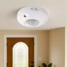 CZUJNIK RUCHU LED zmierzchu PIR sufitowy na podczerwień regulowany-5903002030271