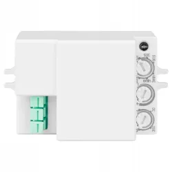 Czujnik RUCHU zmierzchu LED sensor MIKROFALOWY FLAT-5908263380448