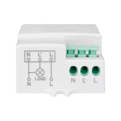 Czujnik RUCHU zmierzchu LED sensor MIKROFALOWY FLAT-5908263380448