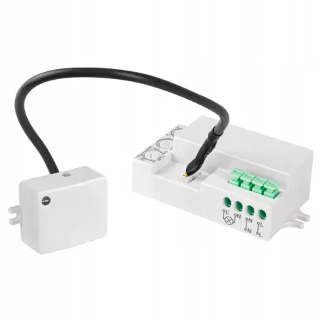 Czujnik RUCHU zmierzchu LED mikrofalowy z kablem-5908263381650