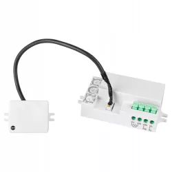Czujnik RUCHU zmierzchu LED mikrofalowy z kablem-5908263381650