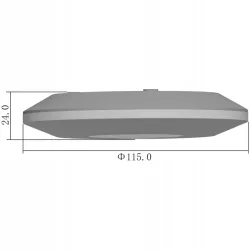 Czujnik RUCHU zmierzchu LED mikrofalowy slim natynkowy-5908263381643