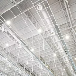 Lampa przemysłowa do garażu 100W 10000lm LED UFO High Bay na hale magazyn-5908263385740