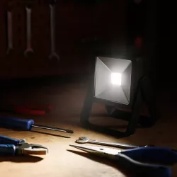 HALOGEN LED naświetlacz lampa PRZENOŚNY COB 6000K MOCNY 4x AAA-5904703009122