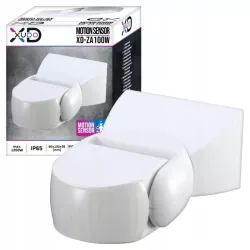 Czujnik RUCHU zmierzchu LED sensor PIR na podczerwień ścienny zewnętrzny-5904703019183