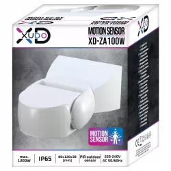 Czujnik RUCHU zmierzchu LED sensor PIR na podczerwień ścienny zewnętrzny-5904703019183