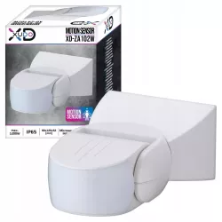Czujnik RUCHU zmierzchu LED sensor PIR podczerwień ścienny zewnętrzny IP65-5904703019176