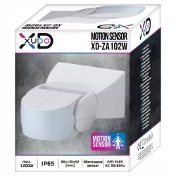 Czujnik RUCHU zmierzchu LED sensor PIR podczerwień ścienny zewnętrzny IP65-5904703019176