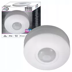 Czujnik RUCHU zmierzchu LED sensor PIR na podczerwień ścienny zewnętrzny-5904703019169