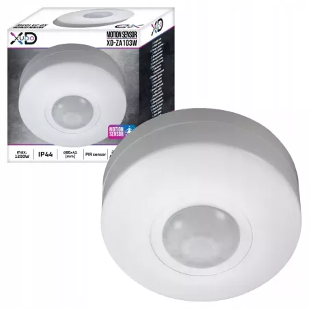 Czujnik RUCHU zmierzchu LED sensor PIR na podczerwień ścienny zewnętrzny-5904703019169