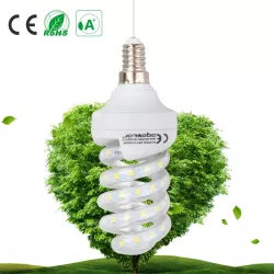 Świetlówka spiralna LED E14 9W biała ciepła - 8433325183400