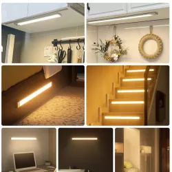 LISTWA LED OŚWIETLENIOWA LAMPA PODSZAFKOWA KUCHNNA USB CZUJNIK RUCHU 20cm-5904703007562