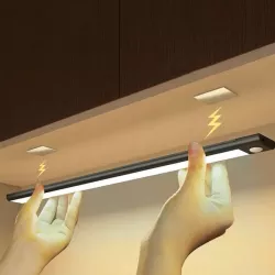 LISTWA LED OŚWIETLENIOWA LAMPA PODSZAFKOWA KUCHNNA USB CZUJNIK RUCHU 20cm-5904703007562