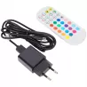 LAMPA PODŁOGOWA NAROŻNA LED RGB GRUNDIG SENSOR MUZYKI 140cm + PILOT-5903002033555