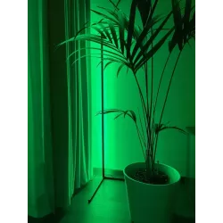 LAMPA PODŁOGOWA NAROŻNA LED RGB GRUNDIG SENSOR MUZYKI 140cm + PILOT-5903002033555
