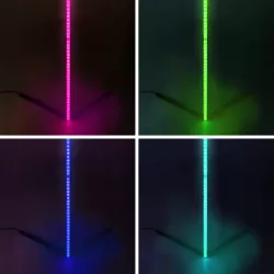 LAMPA podłogowa LED narożna APLIKACJA 140CM STOJĄCA RGB CCT + pilot-5908263389564