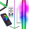 Lampa Stojąca Podłogowa LED narożna APLIKACJA 140CM RGB CCT + pilot-5908263389571