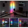 Lampa Stojąca Podłogowa LED narożna APLIKACJA 140CM RGB CCT + pilot-5908263389571