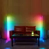 Lampa Stojąca Podłogowa LED narożna APLIKACJA 140CM RGB CCT + pilot-5908263389571