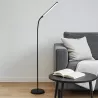 Lampa Lampka Stojąca Podłogowa 170cm Do Czytania LED czarna USB-5904703017318