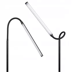 Lampa Lampka Stojąca Podłogowa 170cm Do Czytania LED czarna USB-5904703017318