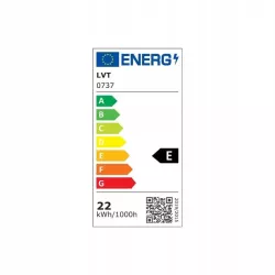 LAMPA LED Z CZUJNIKIEM RUCHU 22W 4000K IP65 ŚCIENNA-5908263380455