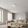 Plafon LED Panel Sufitowy Natynkowy Lampa 12W Nie Mruga Okrągła Biała-5903002036686