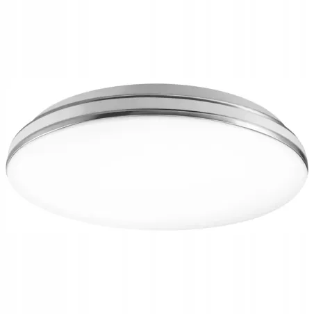 Plafon LED Panel Sufitowy Natynkowy Lampa 18W Nie Mruga Okrągła Biała-5903002036693