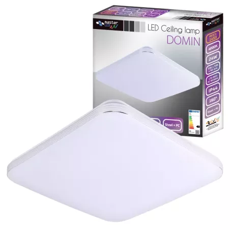 Plafon LED Panel Sufitowy Natynkowy Lampa 24W Nie Mruga Kwadratowy-5903002035252