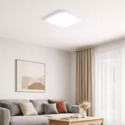 Plafon LED Panel Sufitowy Natynkowy Lampa 24W Nie Mruga Kwadratowy-5903002035252