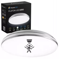 PLAFON LED lampa sufitowa panel 24W 4000K CZUJNIK RUCHU DIP natynkowy-5908263384408