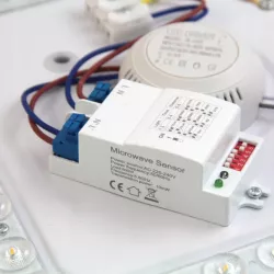 PLAFON LED lampa sufitowa panel 24W 4000K CZUJNIK RUCHU DIP natynkowy-5908263384408