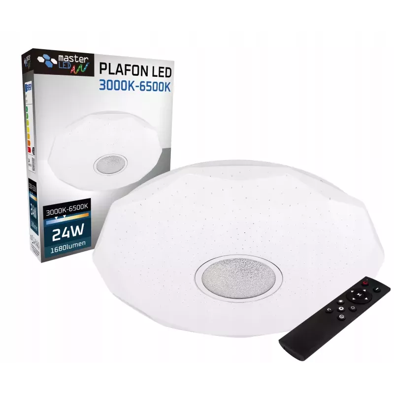 Plafon LED 24W NATYNKOWY sufitowy oprawa LAMPA panel-5908263384415