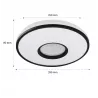 Plafon Lampa LED 24W NATYNKOWY 3000-6500K sufitowy oprawa IP20 pilot-5908263384453
