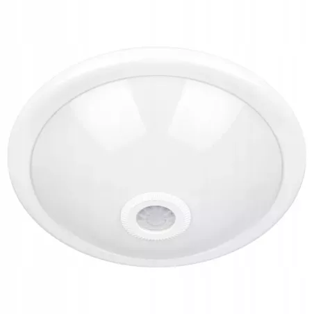 Plafon LED Panel Sufitowy Natynkowy Lampa 2x E27 CZUJNIK RUCHU Okrągły-5903002030202