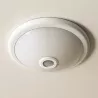 Plafon LED Panel Sufitowy Natynkowy Lampa 2x E27 CZUJNIK RUCHU Okrągły-5903002030202