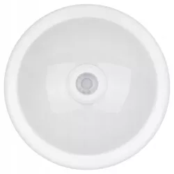 Plafon LED Panel Sufitowy Natynkowy Lampa 2x E27 CZUJNIK RUCHU Okrągły-5903002030202