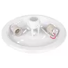 Plafon LED Panel Sufitowy Natynkowy Lampa 2x E27 CZUJNIK RUCHU Okrągły-5903002030202