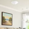 Plafon LED Panel Sufitowy Natynkowy Lampa 2x E27 CZUJNIK RUCHU Okrągły-5903002030202