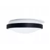 Plafon natynkowy okrągły 2xE27 Solen - Czarny-5908263383517