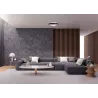 Plafon natynkowy okrągły 2xE27 Solen - Czarny-5908263383517