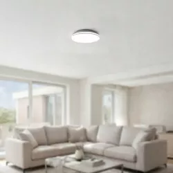 Plafon LED Panel Sufitowy Natynkowy Lampa 24W Nie Mruga Okrągła Biała-5908263384484
