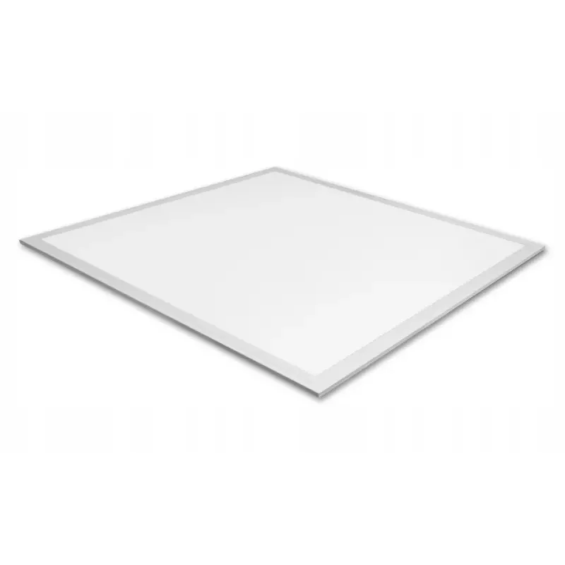 Plafon panel kwadratowy podtynkowy podwieszany 59,5 x 0,8 cm białyLED-5908263386532