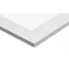 Plafon panel kwadratowy podtynkowy podwieszany 59,5 x 0,8 cm białyLED-5908263386532