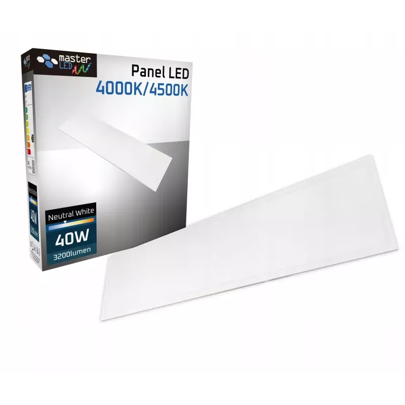 Panel sufitowy podwieszany LED 40W 30x120cm 4000K kaseton lampa plafon-5908263385771