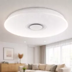 Plafon LED Lampa sufitowa panel 72W NATYNKOWY oprawa RGB pilot głośnik-5908263385979