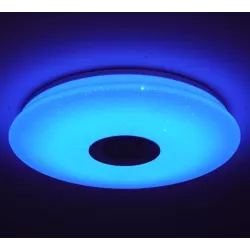 Plafon LED Lampa sufitowa panel 72W NATYNKOWY oprawa RGB pilot głośnik-5908263385979
